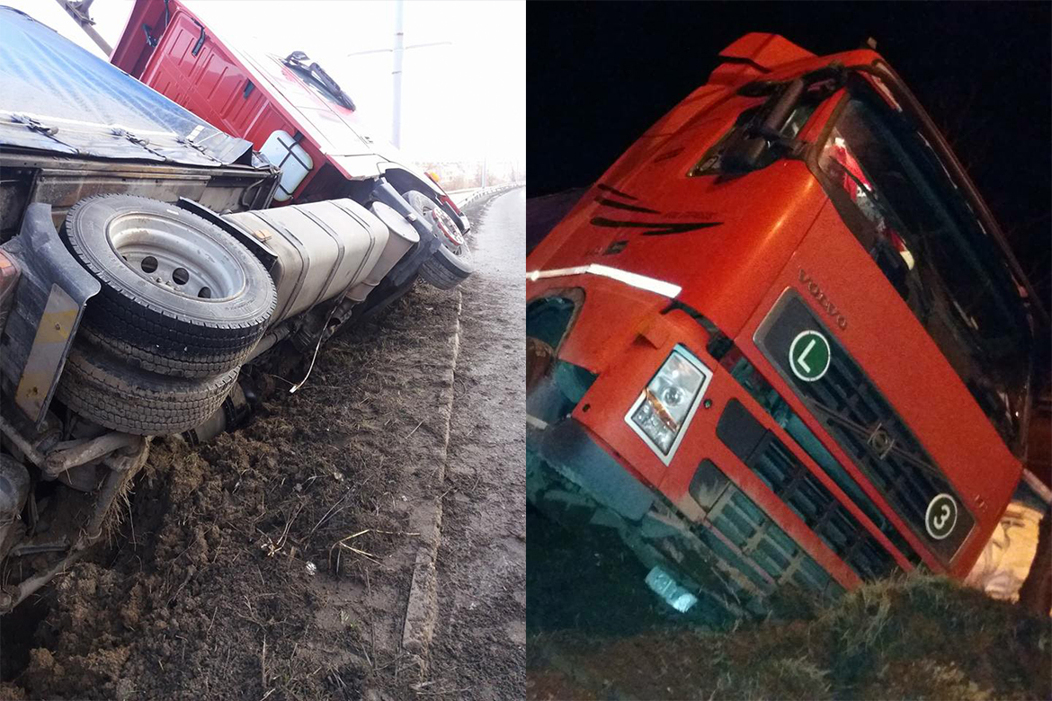 Изтеглен камион, блокирал 