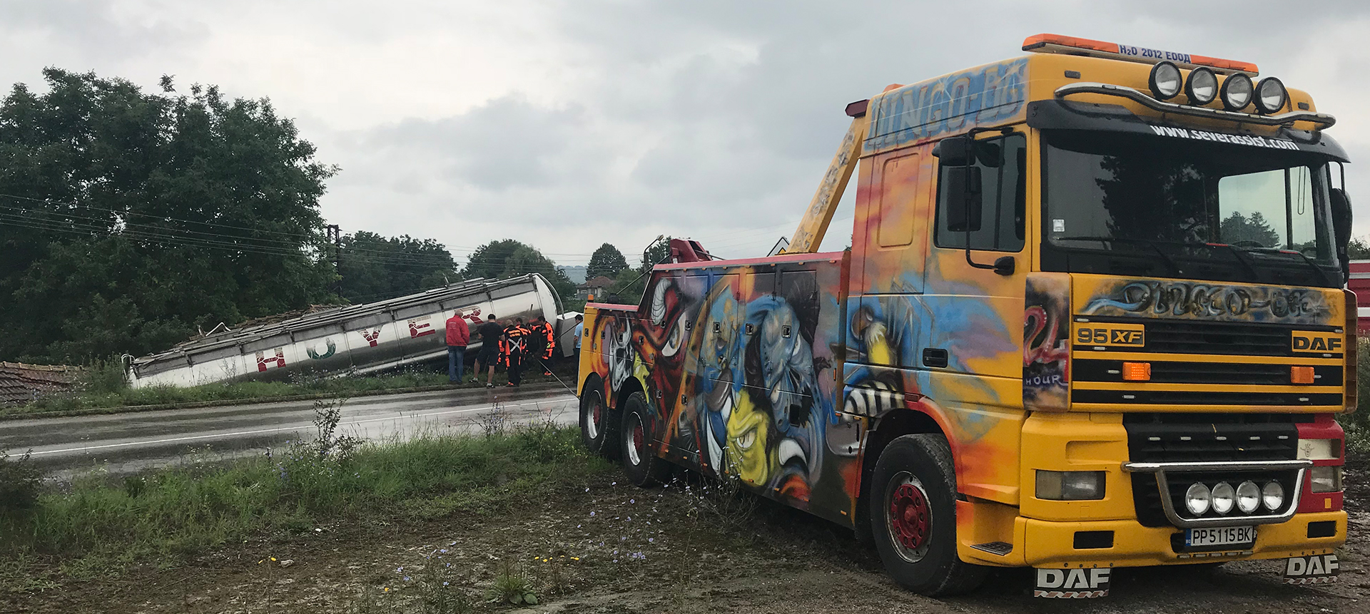 тежкотоварна пътна помощ Североизточна България